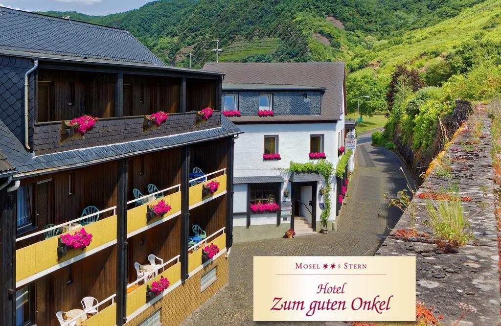 Moselstern Hotel Zum Guten Onkel Bruttig-Fankel Exterior foto